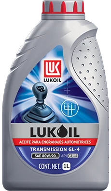 Packshot oficial LUKOIL TRANSMISSION API GL-4 SAE 80W-90